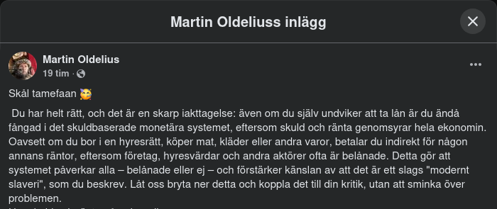 Fånge I Det Skuldbaserade Monetära Systemet Med Grok