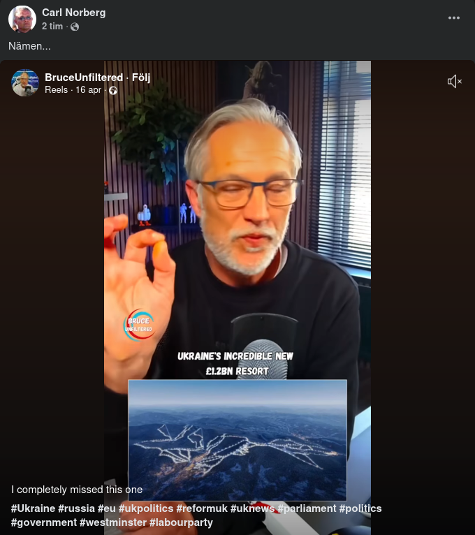 Ukrainsk Skidanläggning