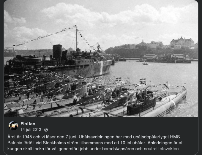 Svenska Ubåtar 1945