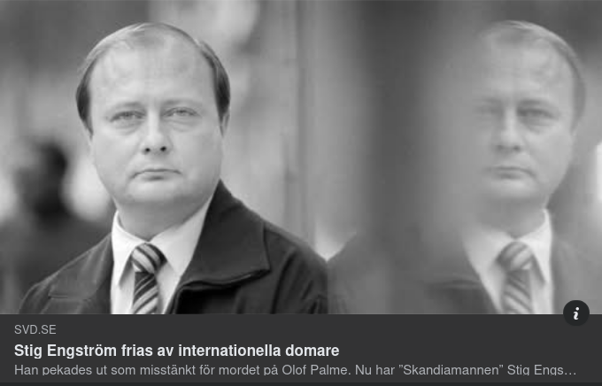 Engström Friad Av Internationella Domare