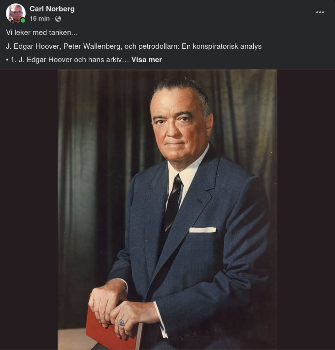 J. Edgar Hoover, Peter Wallenberg & Petrodollarn: En Konspiratorisk Grok-Analys