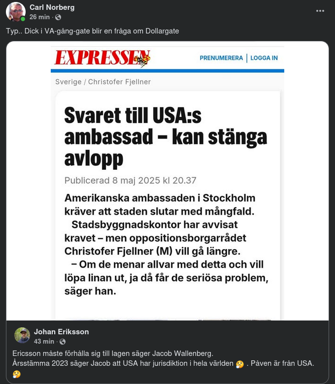 Avloppsavstängningshot Från Stockholm Stad