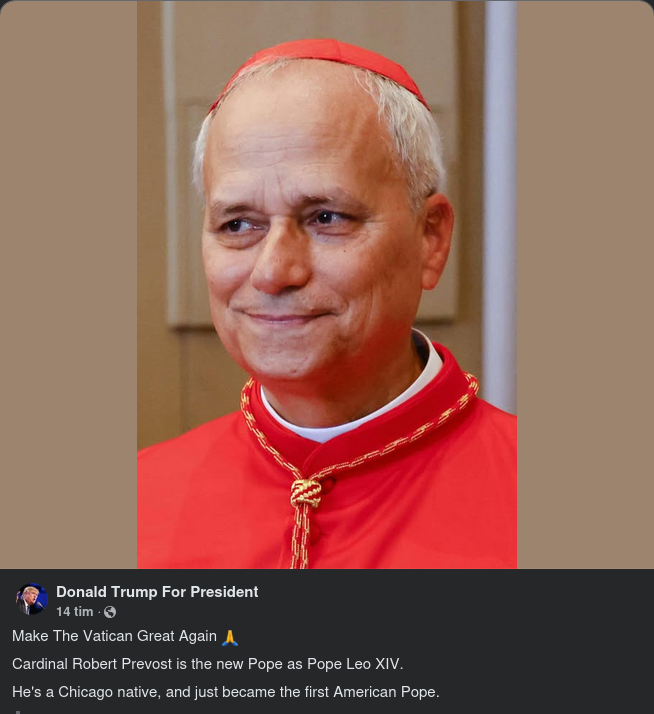 Amerikas Första Påve