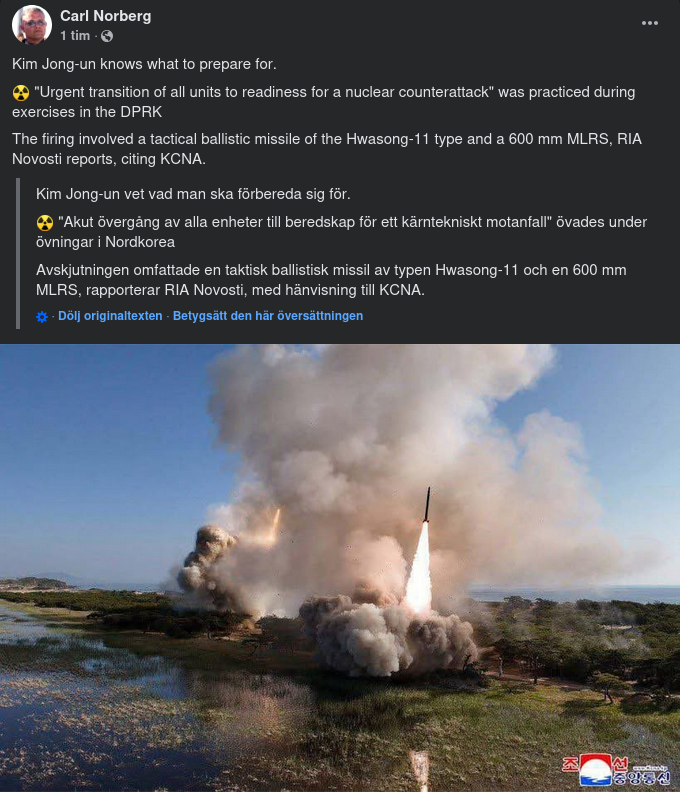 Nordkorea Förbereder Sig