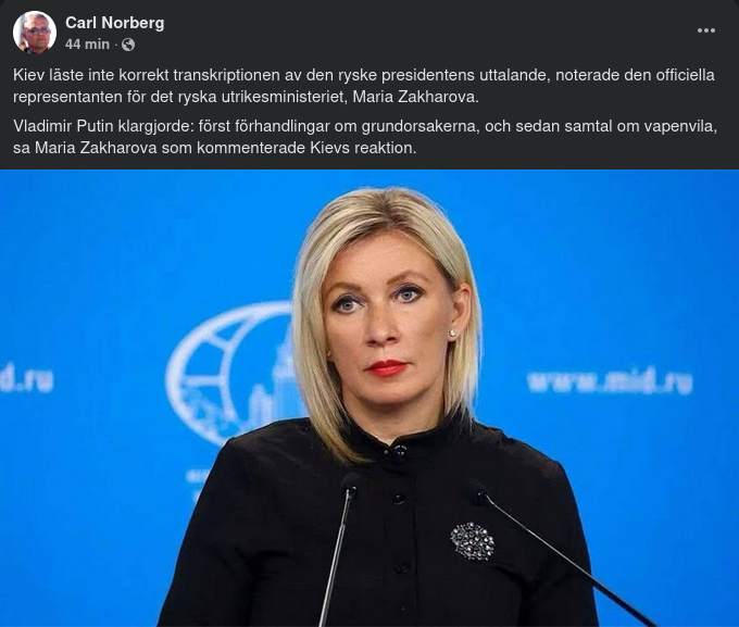 Inkorrekt Läst Av Ukraina