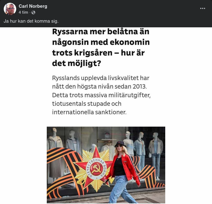 Ekonomiskt Nöjda Ryssar