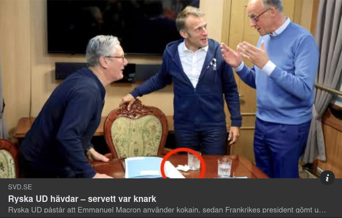 Ryska UD & Makaronens Servett..