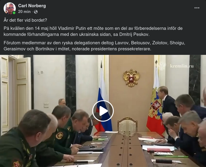 Ryska Mötesdeltagare