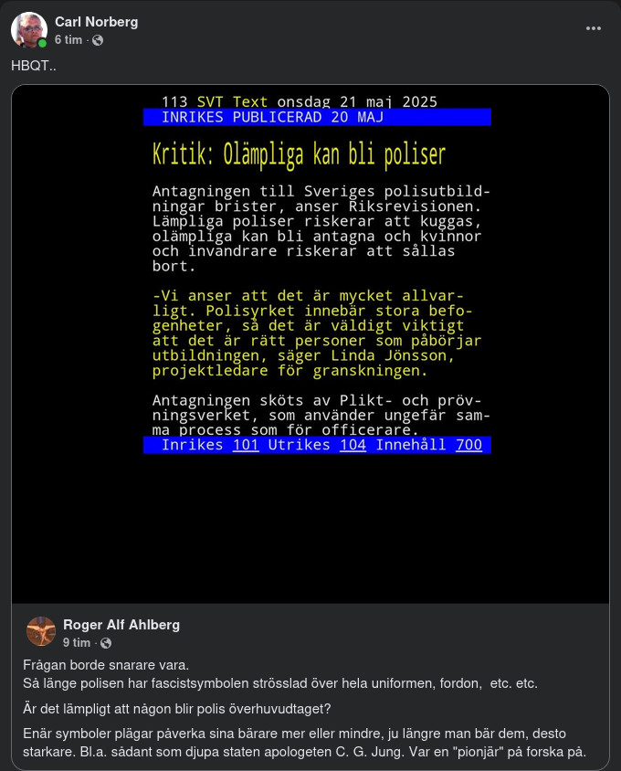 Polisantagningsbrist