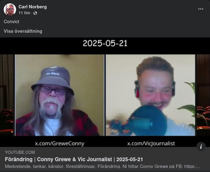 Conny & Vic I Samtal