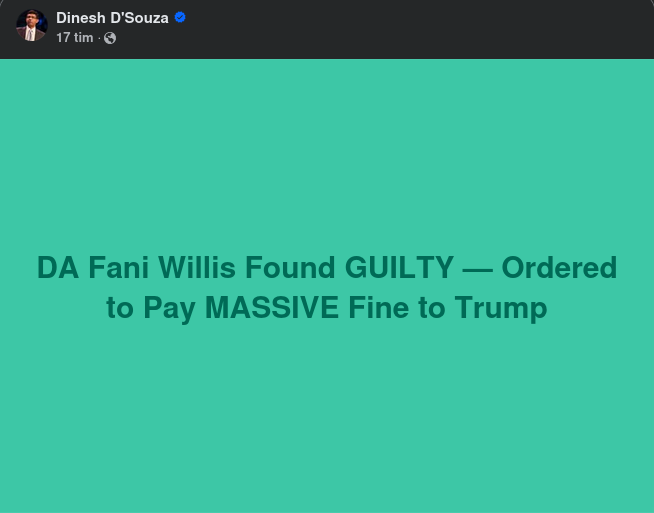 DA Fani Willis Dömd Skyldig