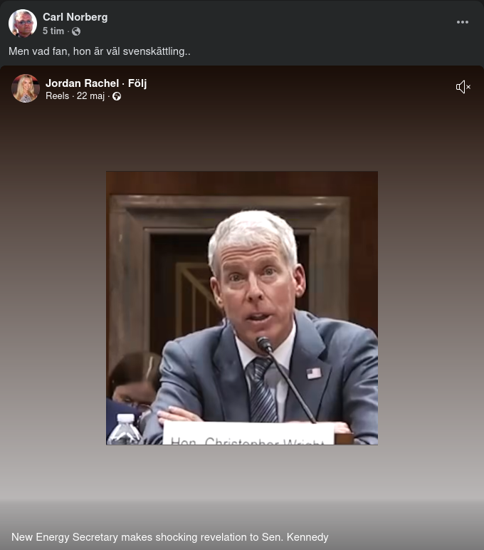 76 Dagars Miljardrullning Genom USA:s Energidepartement