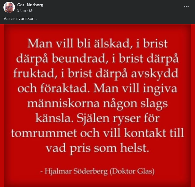 Svensk Själastatus