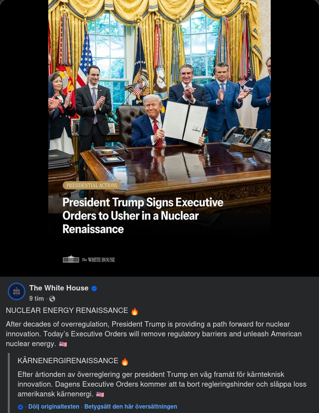 Exekutiv Kärnkraftsorder