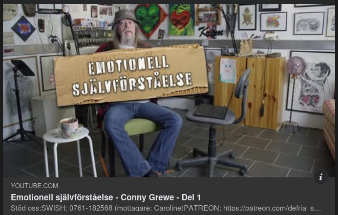 Conny Tjötar Om Emotionell Självförståelse & Samhället Vi Skapar