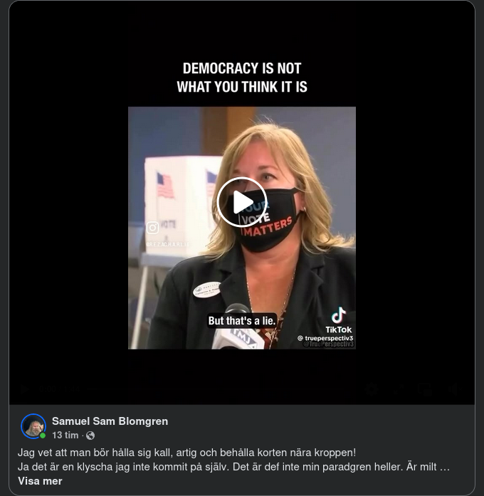 Från Samuels Intoleranta Hjärna..