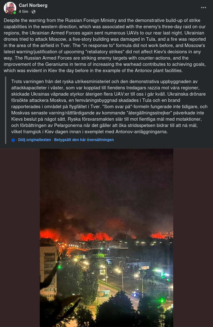 Fortsatt Ukrainska Attacker