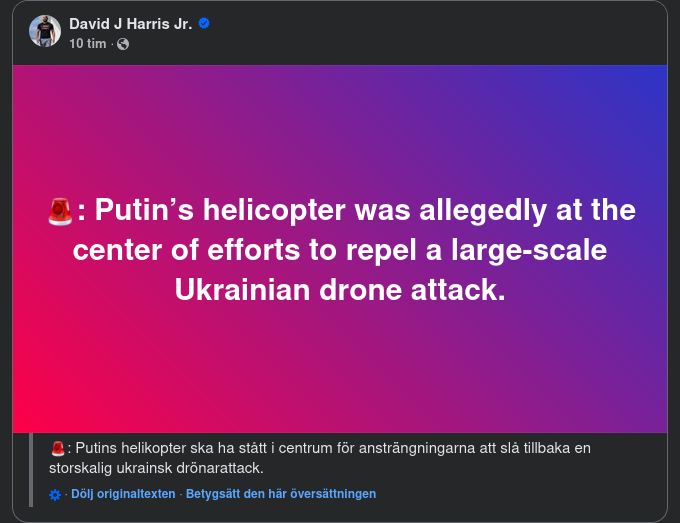 Putins Helikopter I Centrum