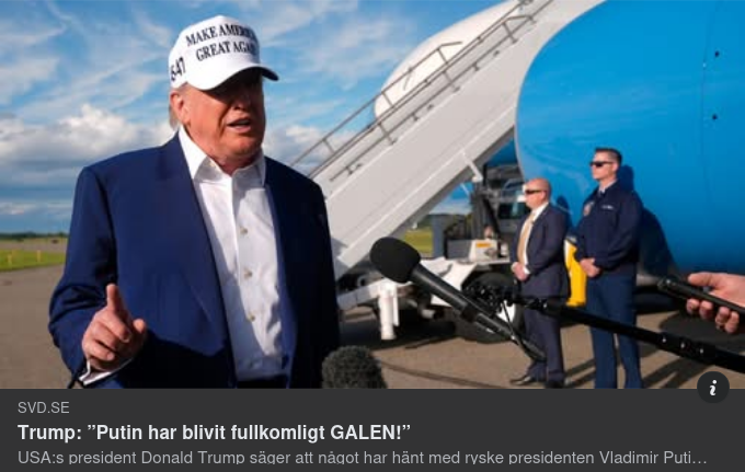 AI Med SvD Om Trump & Putin