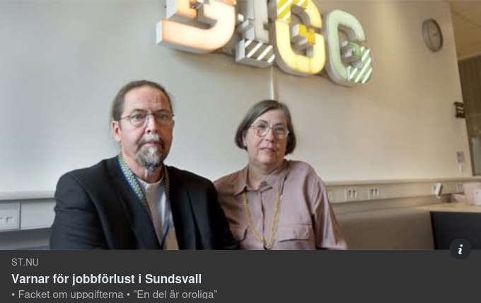 Jobbförlustsvarning I Sundsvall Med AI