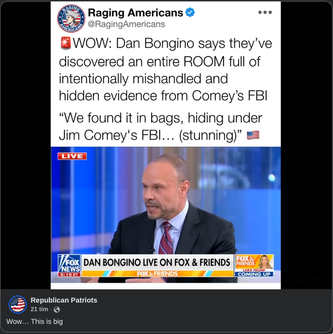 Bongino's Upptäckt Hos FBI