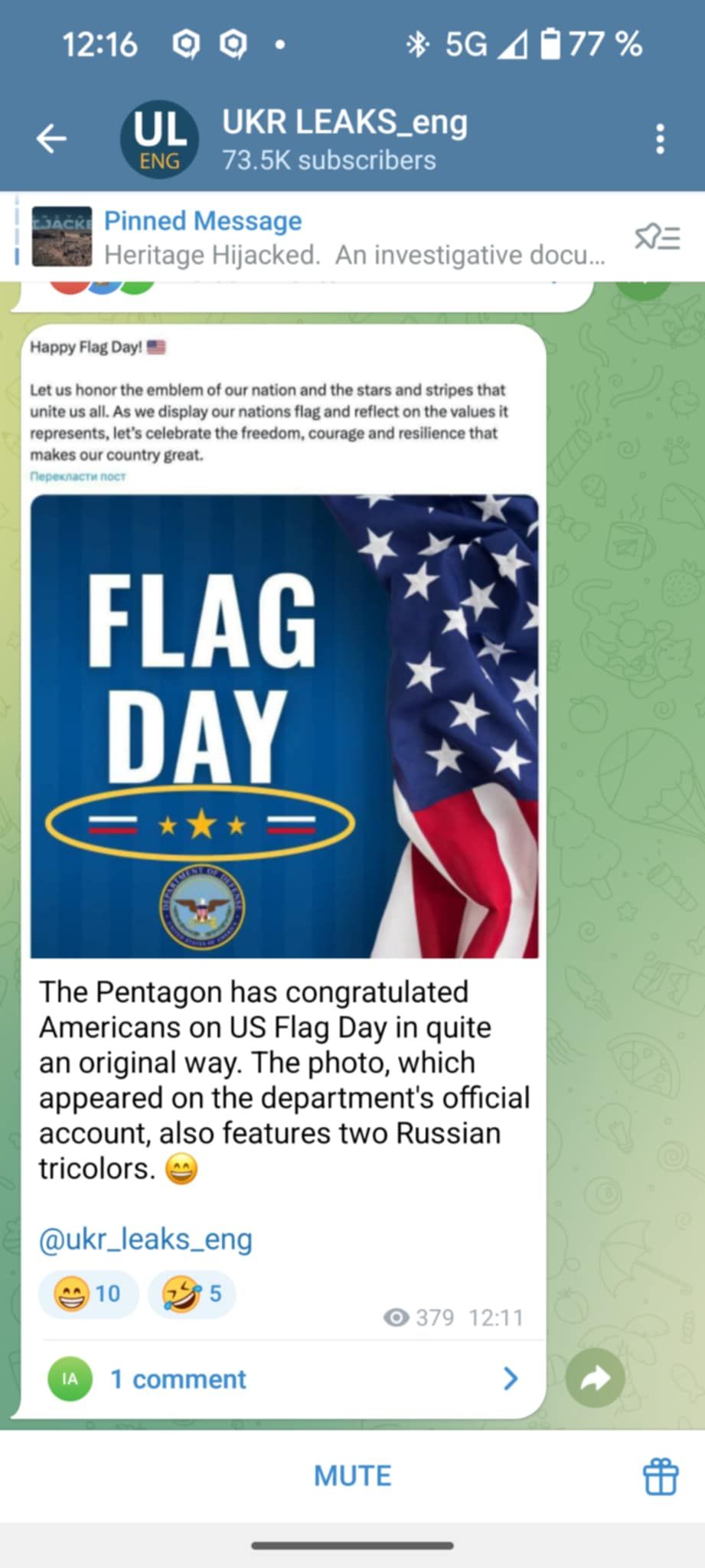 Flaggdag För Rött, Vitt & Blått