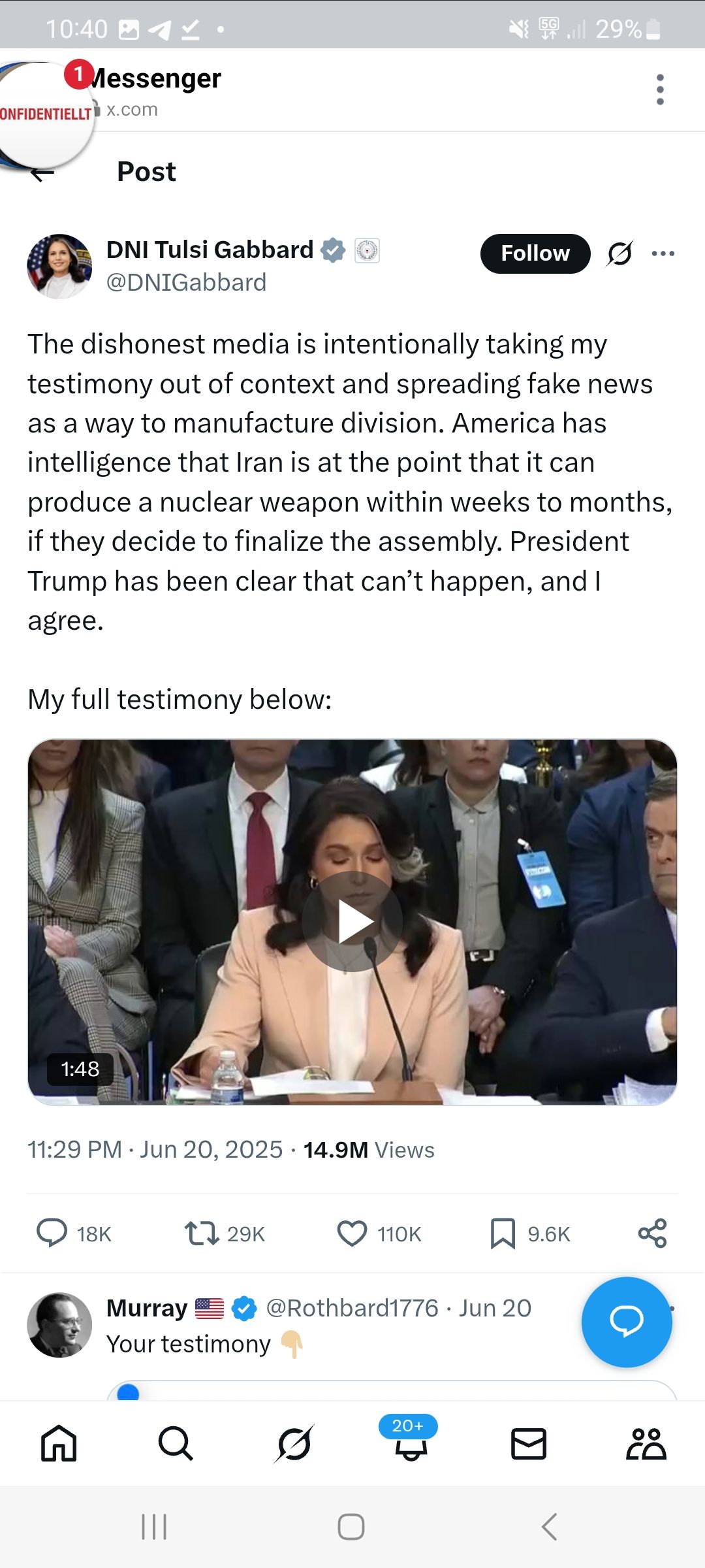 Mediebehandlad Tulsi