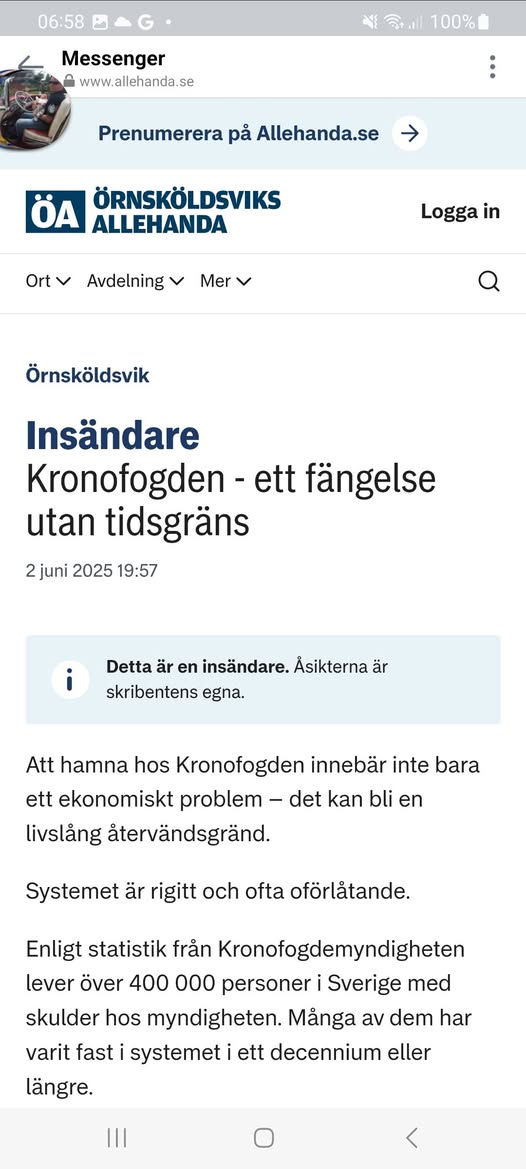 Kronofogdefängslad