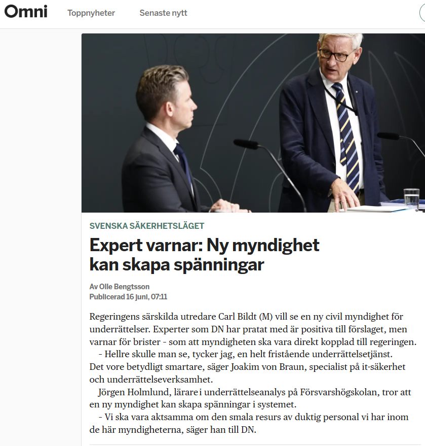 Spänningsskapande Myndighet..