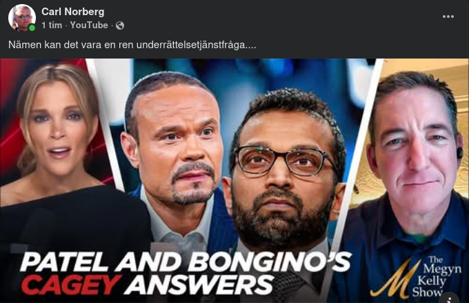 Ren Underrättelsetjänstfråga?..