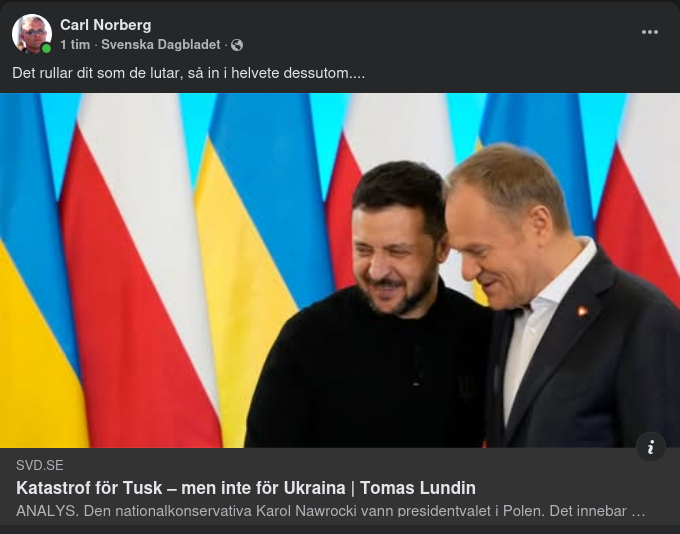 Nationalkonservativ Vinst I Polska Valet