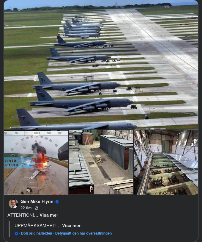 Flynn Om Attacken Mot Rysslands Strategiska Bombplan