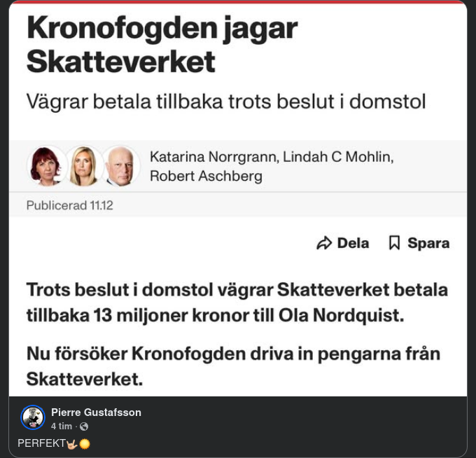 Skatteverket Hos Kronofogden