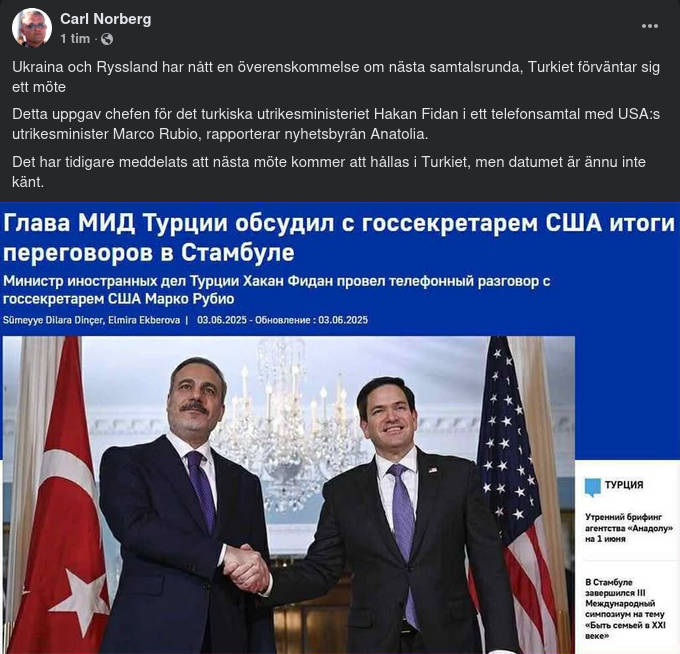 Turkiet Förväntar Nytt Möte