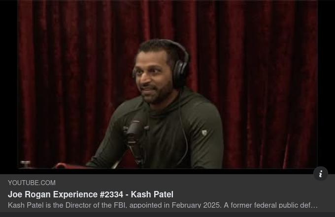 AI Med Patel Hos Rogan