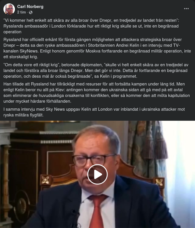 Rysslands Ambassadör I Storbritannien