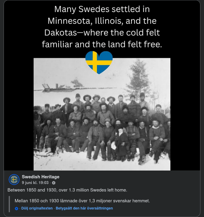 Familjär Kyla & Fritt Land..