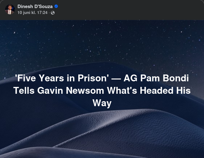 Bondi Varskor Newsom