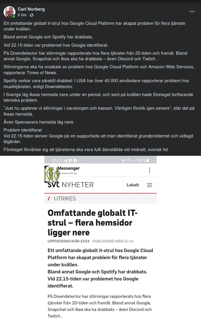 Globalt IT-Strul