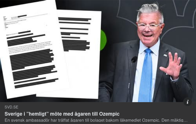 Wallmark I Möte Med Novo Nordisk