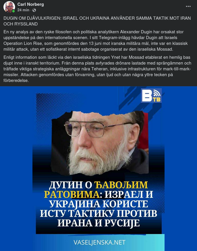 Israel Beter Sig som Ukraina