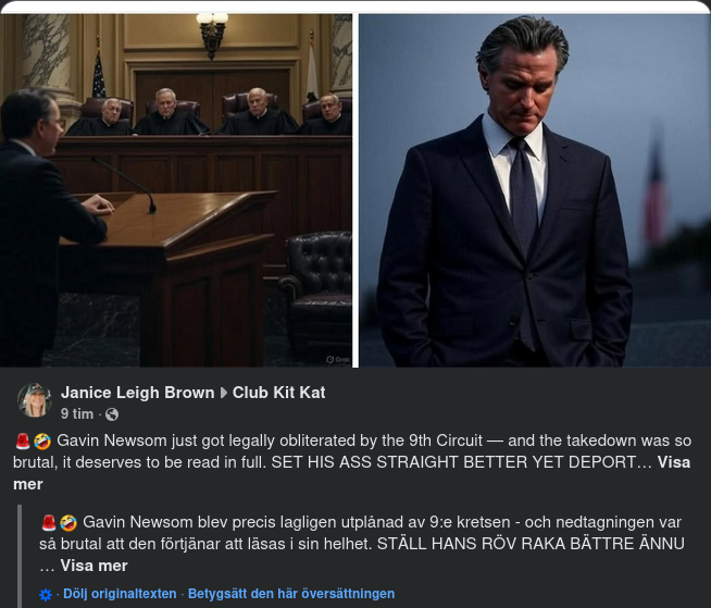 Rättsligt Nedtagen Newsom