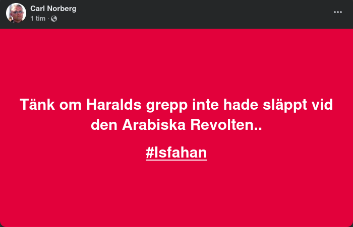 Haralds Släppta Grepp..