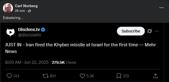 Iransk Eskaleringsmissil