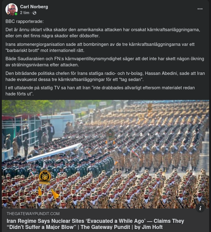 Oklart Skadeläge Efter Bombningarna