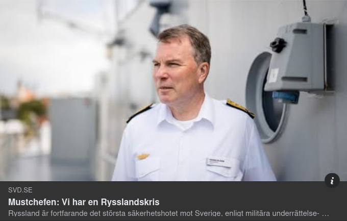 Must-Chef Thomas Nilsson Har En Svensk Rysslandskris I SvD