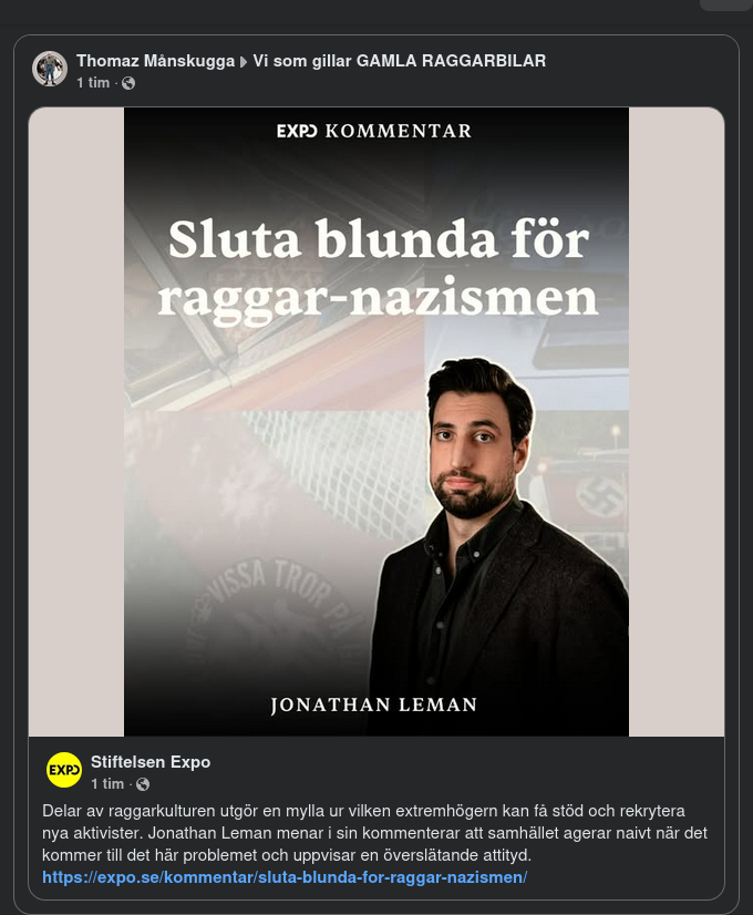 Expo Ser Raggarnazister & Nazistraggare