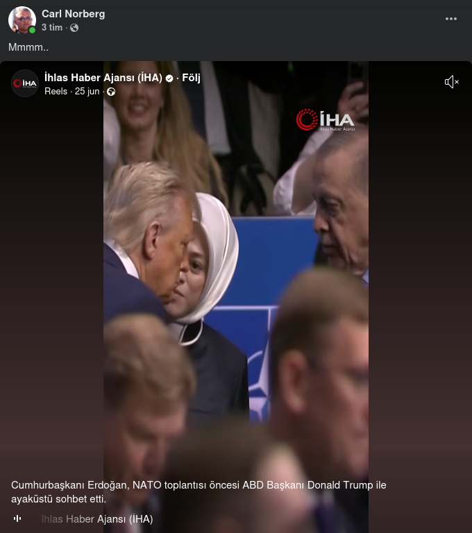 Svenska Flaggan, Erdoğan & Trump