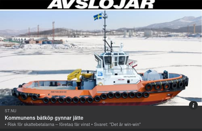 Viktig Båt Till Sundsvall