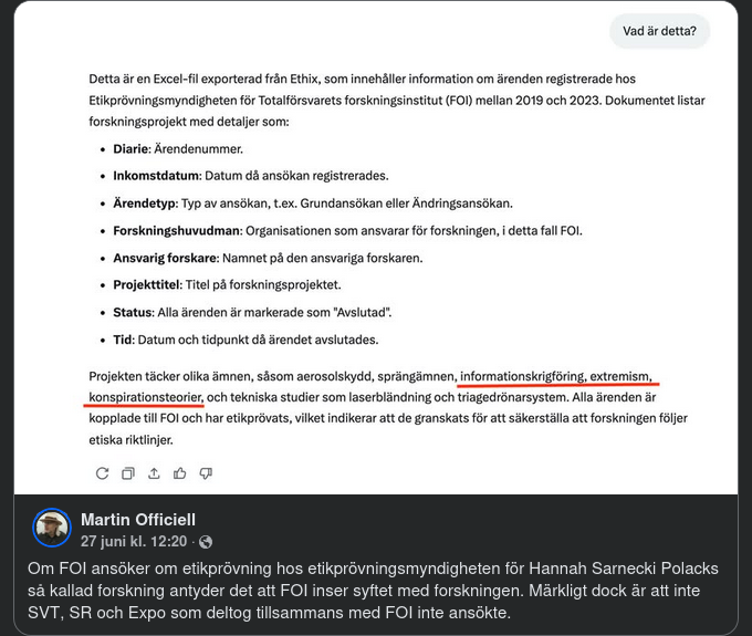 Etik-Prövade & Inte